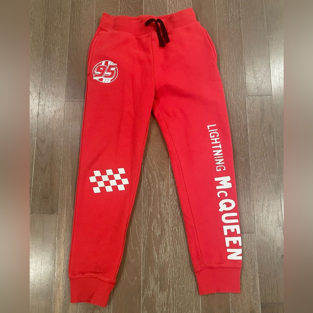 Spotted Zebra - Disney Pixar Lightning McQueen Sweatpants